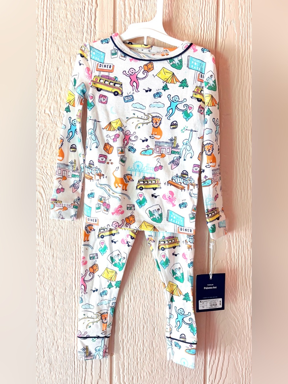 Kids Roller Rabbit Roadtrip Pajama Set 3T